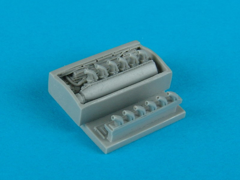 QB72070 P-39 engine 1/72